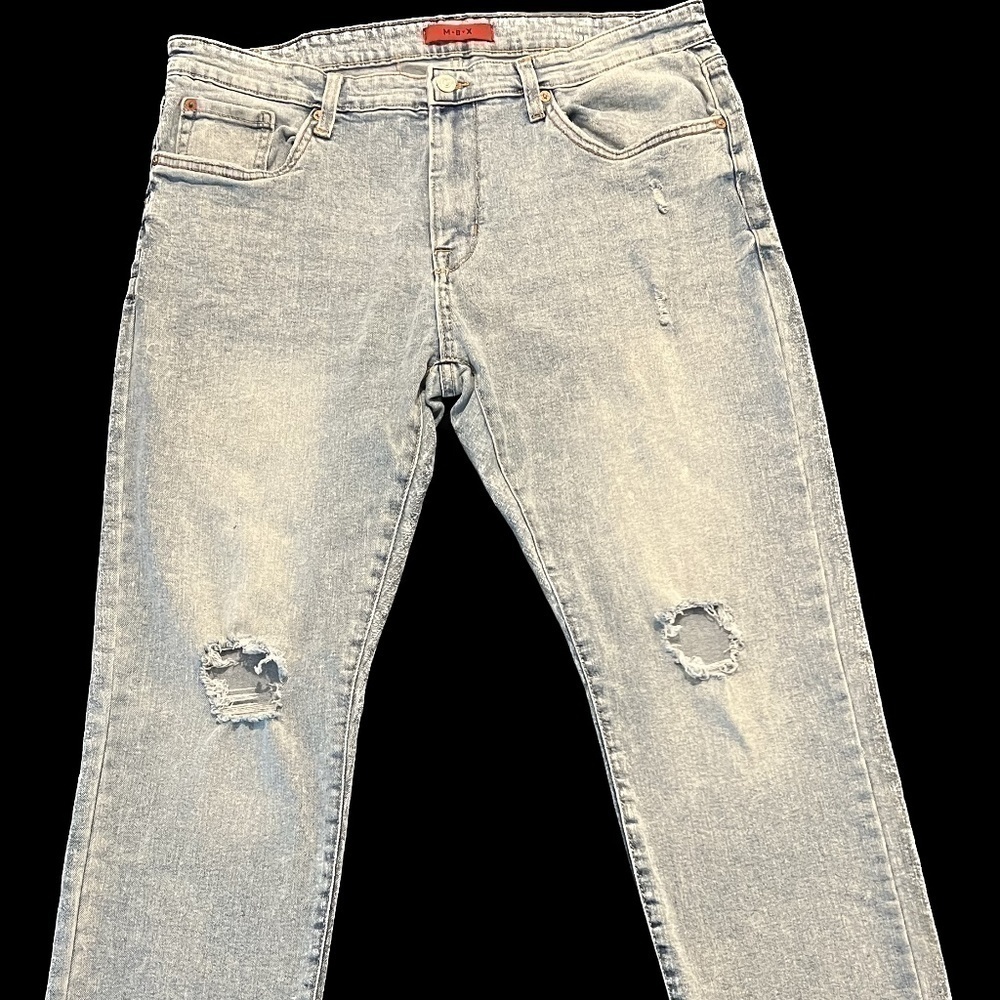 MBX Men's Slim Fit Stretch Jeans
